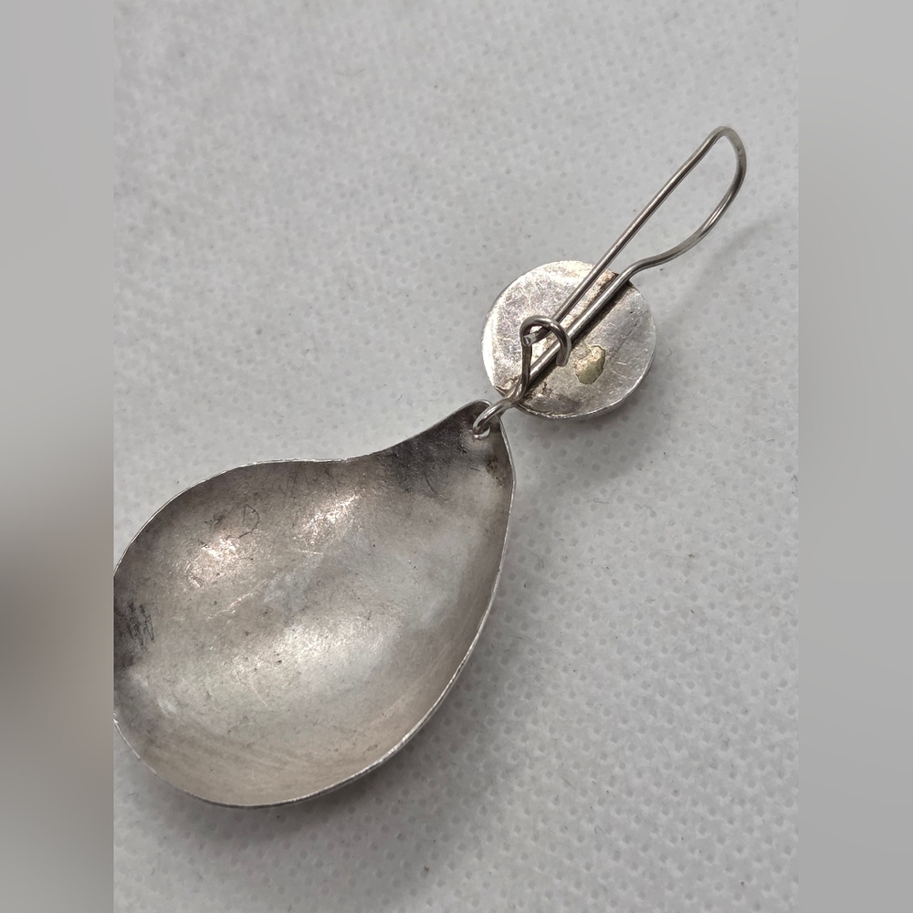 Sterling Silver Unbranded Teardrop Earrings View 4